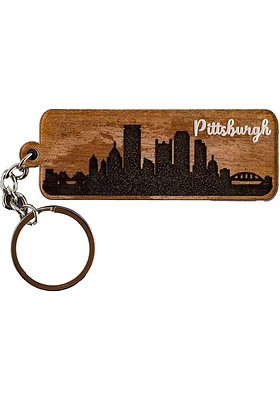 Pittsburgh Skyline Keychain