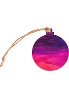 Detroit Sunset Skyline Ornament