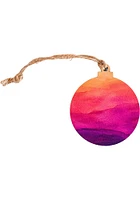 Pittsburgh Sunset Skyline Ornament