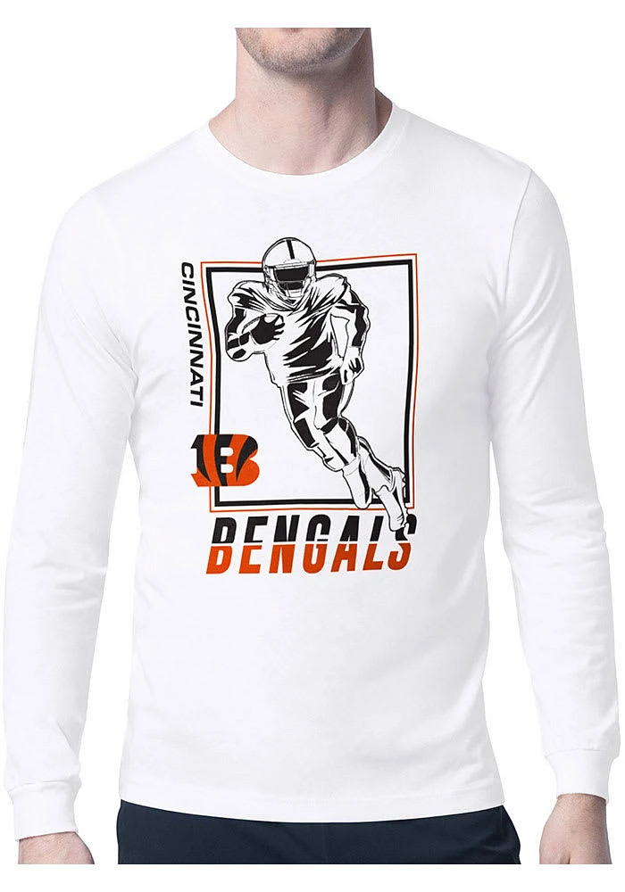 Starter Cincinnati Bengals Grid Long Sleeve T Shirt