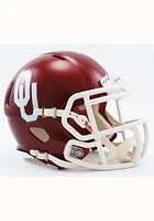 Oklahoma Sooners Crimson Speed Mini Helmet