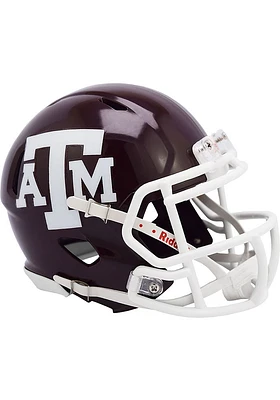 Texas A&M Aggies Maroon Speed Mini Helmet