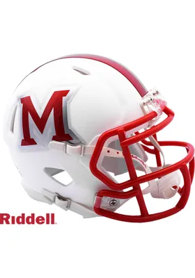 Miami RedHawks Matte Speed Replica Mini Helmet