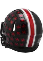 Ohio State Buckeyes Black Alt Speed Mini Helmet