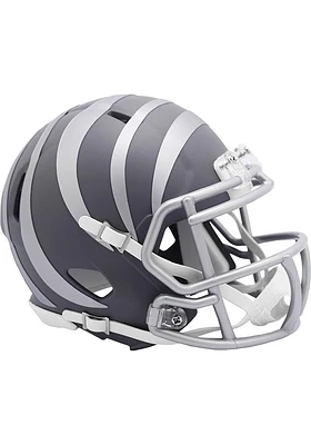 Cincinnati Bengals Slate Speed Replica Mini Helmet