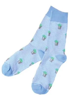 Kentucky Southern Inspired Pattern Mens Crew Socks