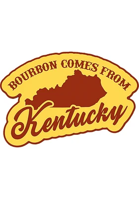 Kentucky southern inspired designs Stickers - Yellow