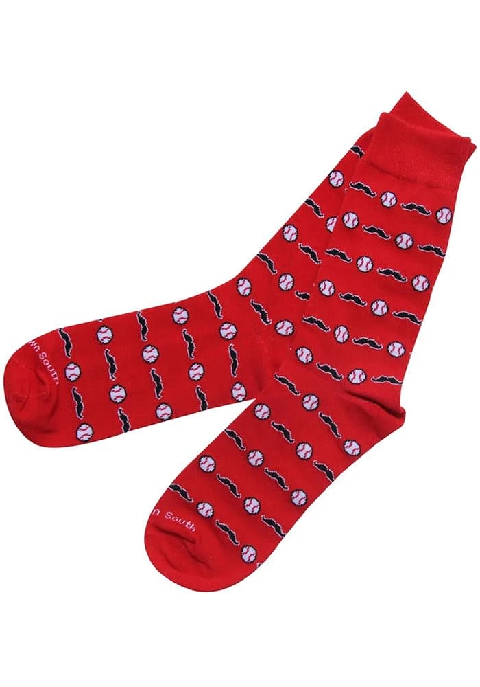 Cincinnati southern inspired designs Mens Crew Socks