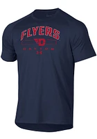 Under Armour Dayton Flyers Navy Blue Tech Short Sleeve T Shirt