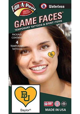 Baylor Bears 4 pk Tattoo