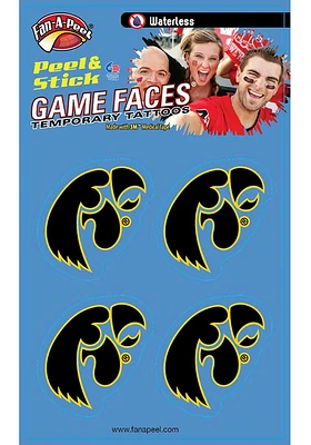 Iowa Hawkeyes Waterless Tattoo