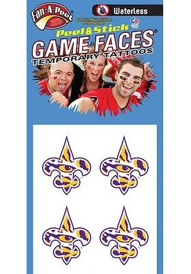 LSU Tigers Waterless Tattoo