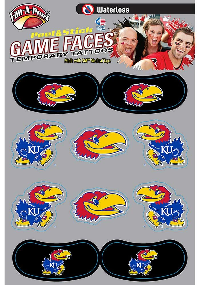 Kansas Jayhawks Combo Tattoo