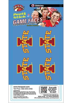 Iowa State Cyclones 4pk Tattoo