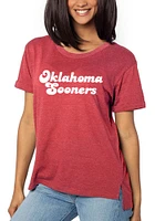 Oklahoma Sooners Womens Crimson Must Have Short Sleeve T-Shirt