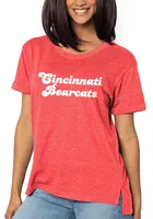 Cincinnati Bearcats Womens Red Must Have Classic Short Sleeve T-Shirt