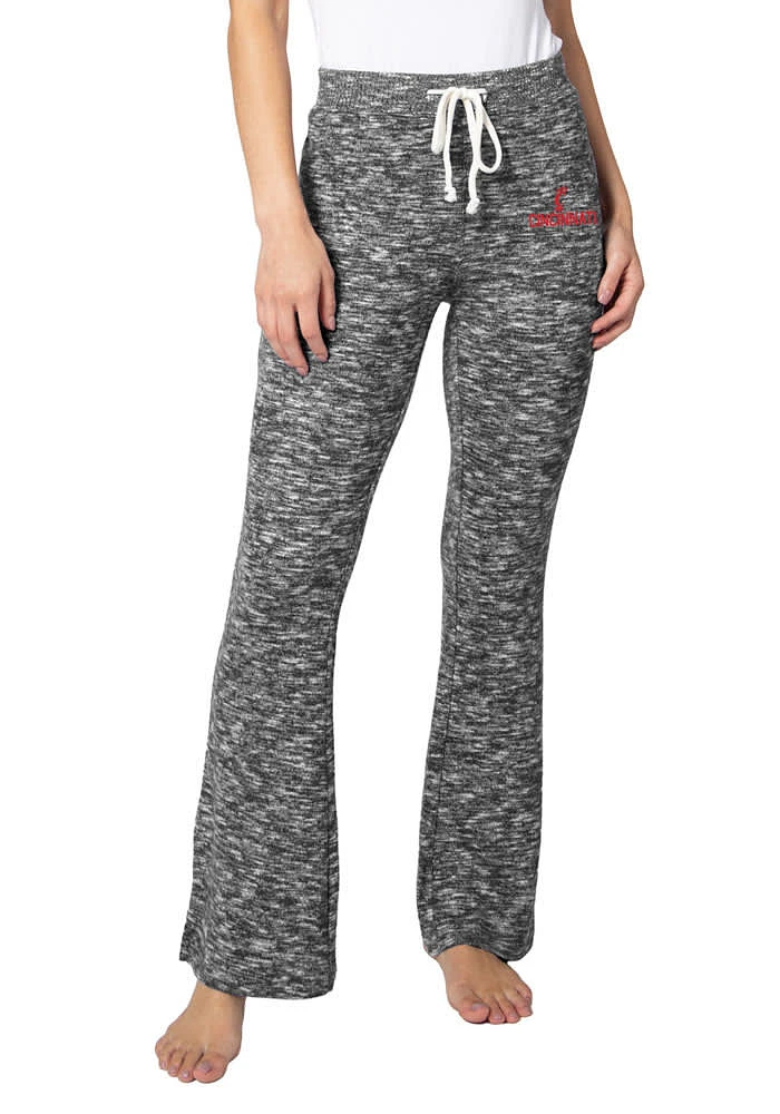 Cincinnati Bearcats Womens Flare Design Black Sweatpants