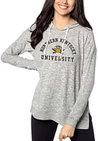 Northern Kentucky Norse Womens Grey Tunic Hooded Sweatshirt
