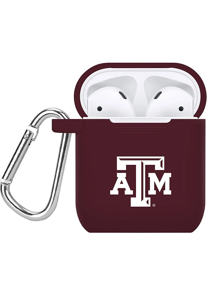 Texas A&M Aggies Silicone AirPod Keychain