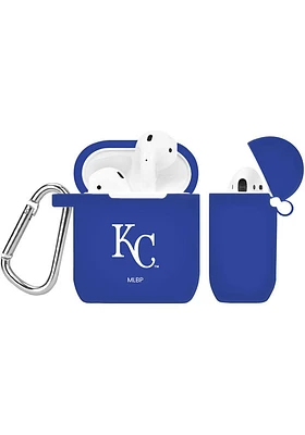 Kansas City Royals Silicone AirPod Keychain - Blue