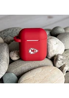 Kansas City Chiefs Silicone AirPod Keychain - Red