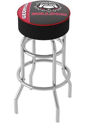 Georgia Bulldogs Foam Padded Pub Stool - Red