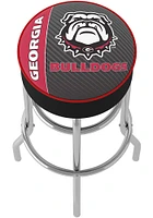 Georgia Bulldogs Foam Padded Pub Stool - Red
