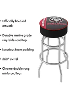 Georgia Bulldogs Foam Padded Pub Stool - Red