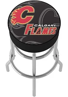 Calgary Flames Padded Pub Stool