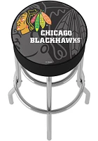 Chicago Blackhawks Foam Padded Pub Stool