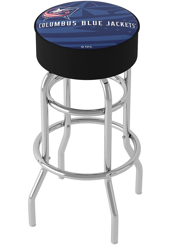 Columbus Blue Jackets Foam Padded Pub Stool