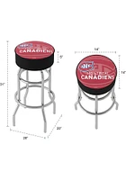 Montreal Canadiens Wordmark and Logo Foam Padded Pub Stool - Red