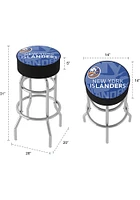 New York Islanders Wordmark and Logo Foam Padded Pub Stool - Blue