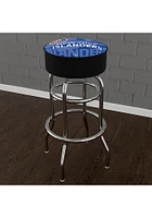 New York Islanders Wordmark and Logo Foam Padded Pub Stool - Blue