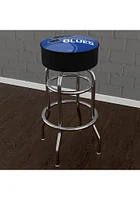 St Louis Blues Wordmark and Logo Foam Padded Pub Stool - Blue