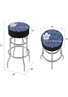 Toronto Maple Leafs Wordmark and Logo Foam Padded Pub Stool - Blue