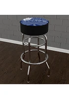 Toronto Maple Leafs Wordmark and Logo Foam Padded Pub Stool - Blue