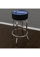 Vancouver Canucks Wordmark and Logo Foam Padded Pub Stool - Blue