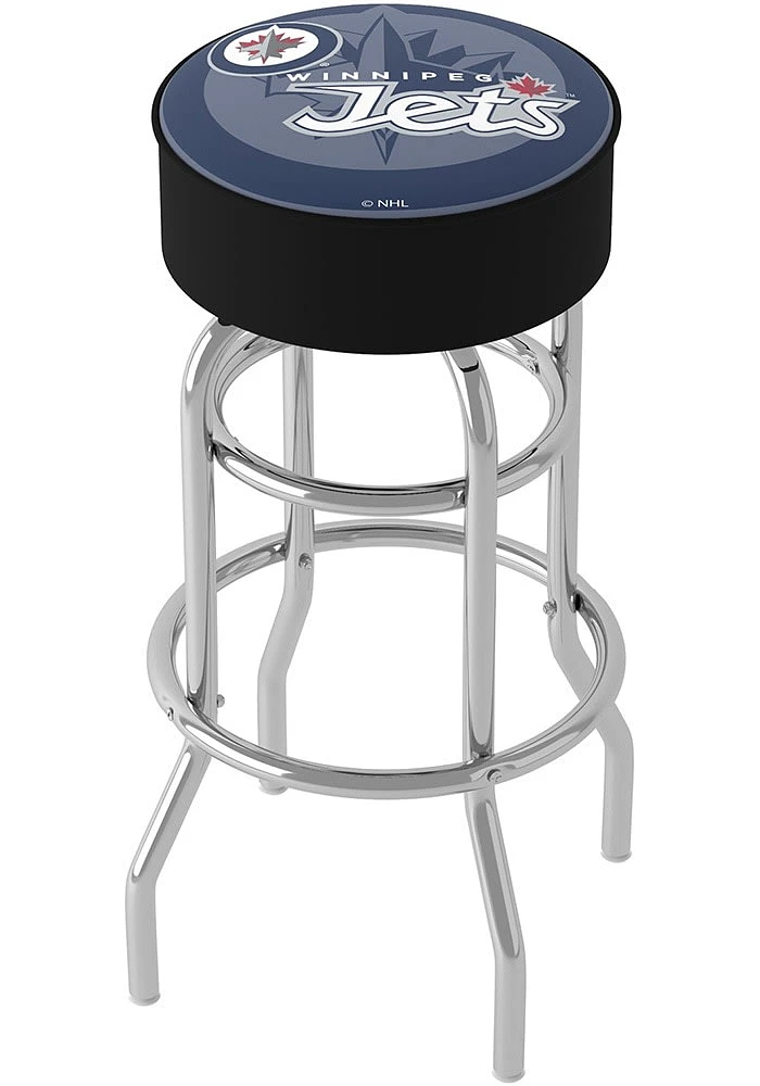 Winnipeg Jets Padded Pub Stool