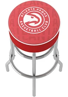 Atlanta Hawks City Foam Padded Pub Stool - Red