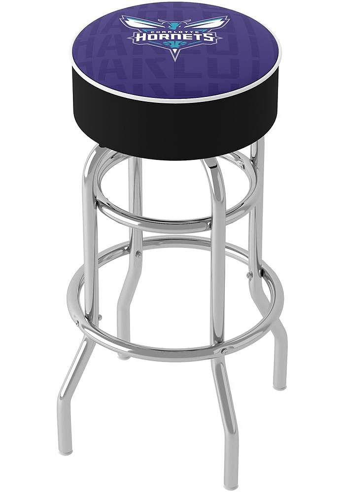 Charlotte Hornets City Foam Padded Pub Stool - Blue