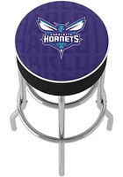 Charlotte Hornets City Foam Padded Pub Stool - Blue
