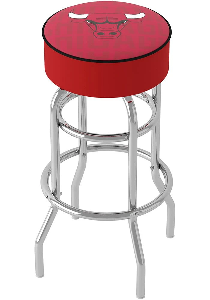Chicago Bulls City Foam Padded Pub Stool - Red