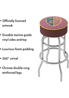 Cleveland Cavaliers City Foam Padded Pub Stool - Yellow