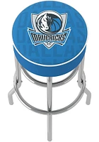 Dallas Mavericks City Foam Padded Pub Stool - Blue