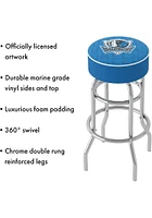 Dallas Mavericks City Foam Padded Pub Stool - Blue