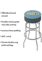 Denver Nuggets City Foam Padded Pub Stool - Yellow