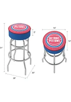 Detroit Pistons City Foam Padded Pub Stool - Red