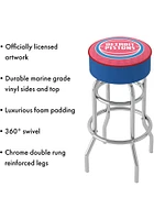 Detroit Pistons City Foam Padded Pub Stool - Red