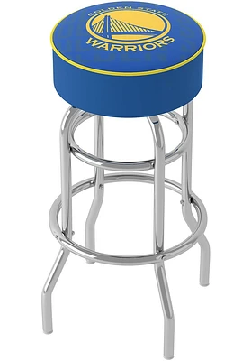 Golden State Warriors City Foam Padded Pub Stool - Yellow